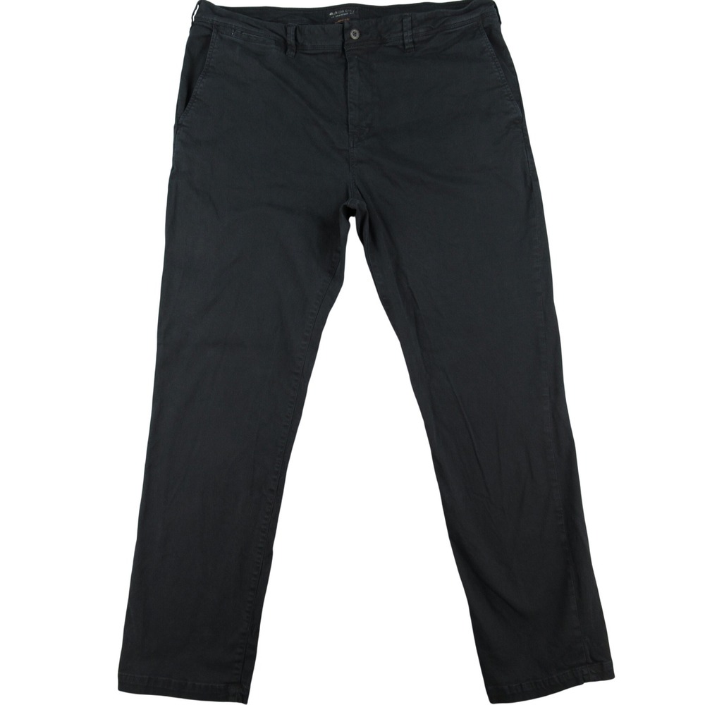 American Eagle Extreme Flex Mens Chino Pants Black 40x31‎ Trousers Slim Straight